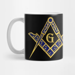 Freemasonry symbol Square and Compasses Mug